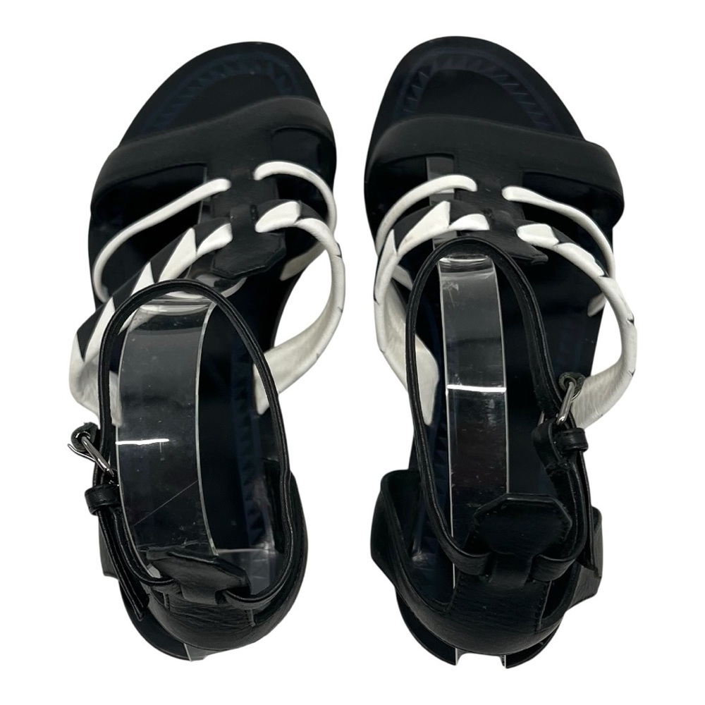 Proenza Schouler Leather Two Tone Gladiator Ankle Strap Sandals Women’s 38 - Picture 9 of 15